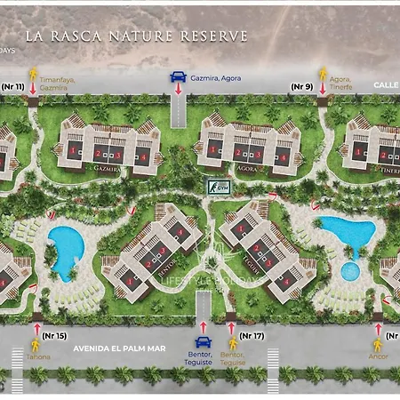 Colinas - Tinerfe 3,4 Nature Reserve & Sea View With Jacuzzi بيت للعطل